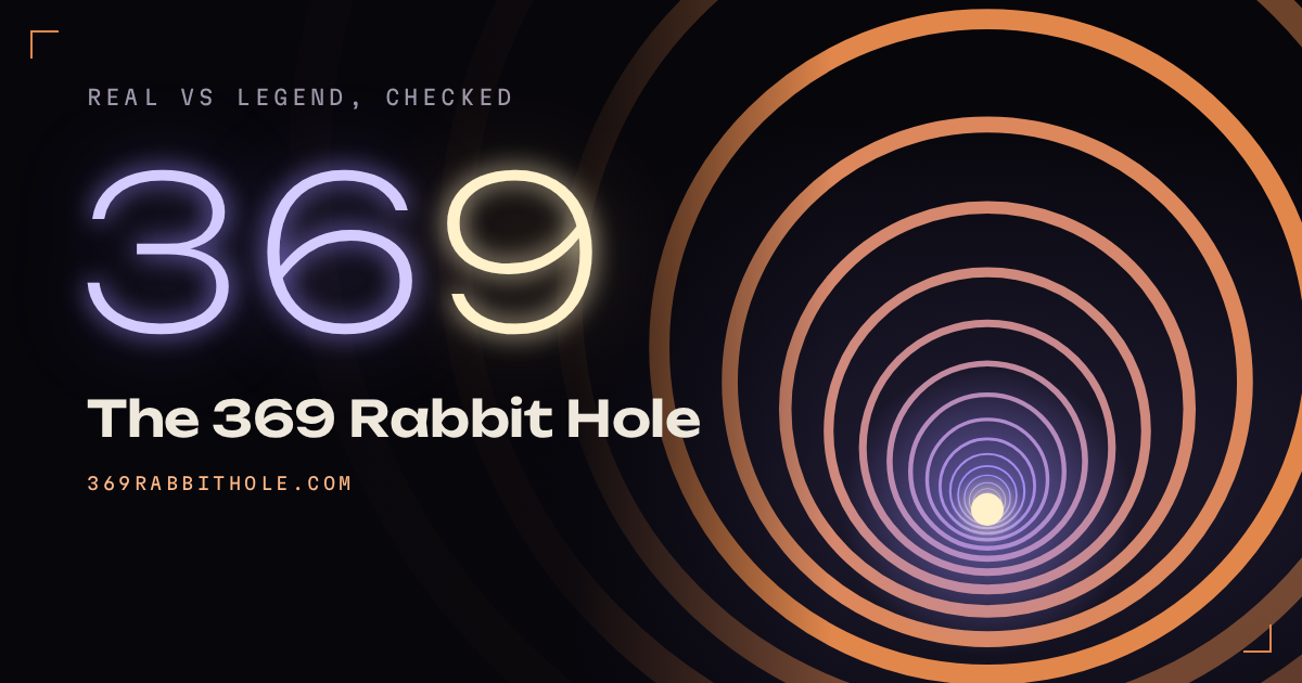 The 369 Rabbit Hole: free articles and tools on number patterns in math and history